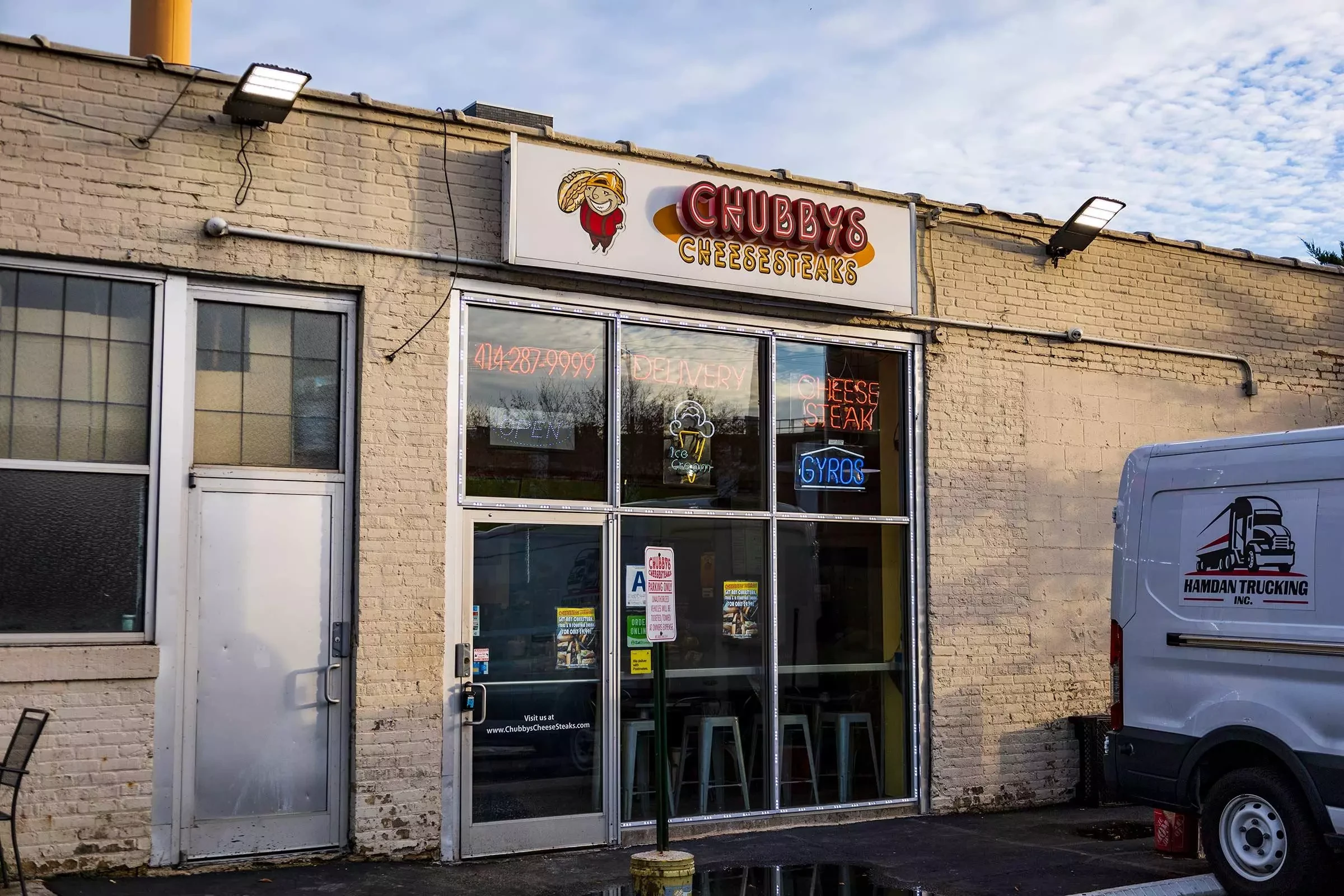 Chubby’s Cheesesteaks East Side storefront